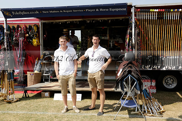 Zacara v Talandracas in a Veuve Clicquot Gold Cup Polo Match 2013.07.18