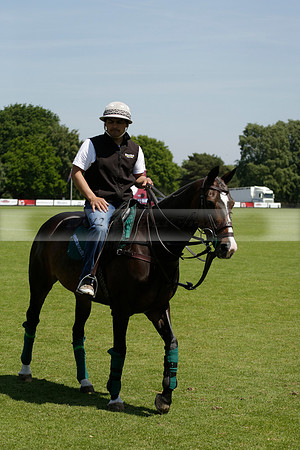 Black Bears v Salkeld in a Cartier Queens Cup polo match 2013.06.05