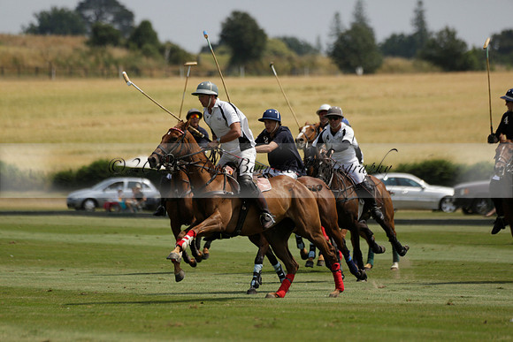 Silver Fox v Wintershall in a July 4 Goal Polo match 2013.07.17