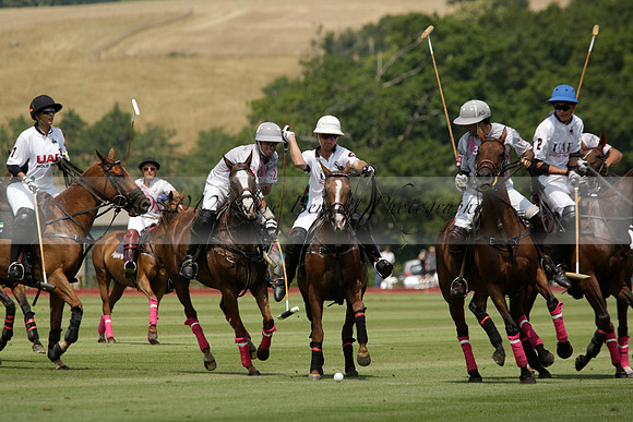 Talandracas v UAE Polo Team in a Veuve Clicquot Gold Cup Polo Match 2013.07.13