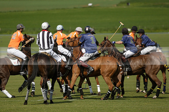 Lost Boys Cowdray Vikings in the Jaeger Le Coultre Duke of Sutherland Cup Subsidiary Final Polo match 2013.06.06