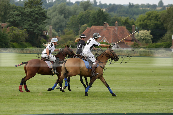 Beau Design v Boscom in an August Rother Cup 4 goal polo match at Cowdray Park Polo Club on Wednesday 07 August 2013