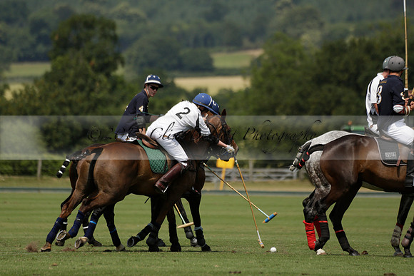 Silver Fox v Wintershall in a July 4 Goal Polo match 2013.07.17