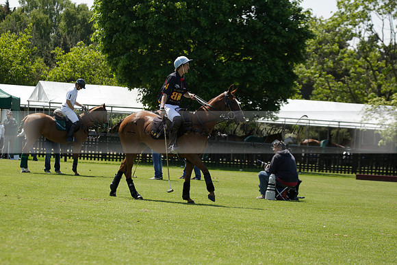 Black Bears v Salkeld in a Cartier Queens Cup polo match 2013.06.05