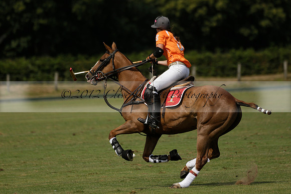 Cowdray Vikings v Enigma in a Bloom British Ladies Open Championship Polo match 2013.07.17