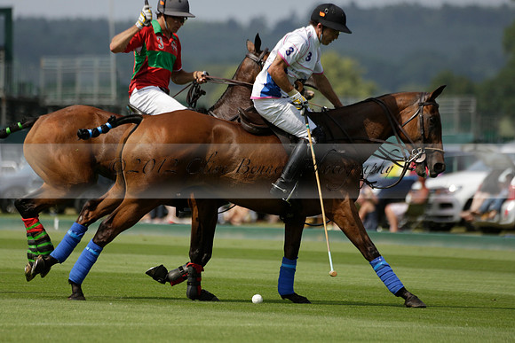 El Remanso v Sumaya in a Veuve Clicquot Gold Cup Polo Match 2013.07.13