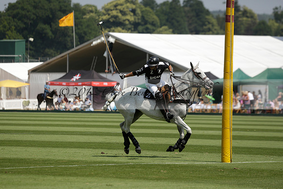 Zacara v Talandracas in a Veuve Clicquot Gold Cup Polo Match 2013.07.18