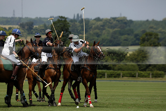 Silver Fox v Wintershall in a July 4 Goal Polo match 2013.07.17