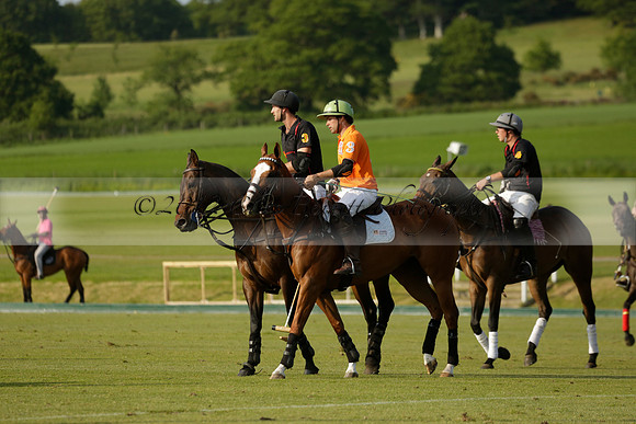 Shoreline v Cowdray Vikings in a Easebourne Cup Semi-final Polo match 2013.06.07