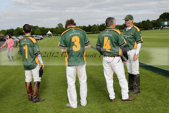 Maiz Dulce v Ghost Chilli in the Easebourne Cup final Polo match 2013.06.09