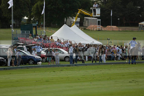 The Junior HPA / Polo Club Gannon 1  polo match and presentations at Cowdray Park Polo Club on Friday 09  August 2013