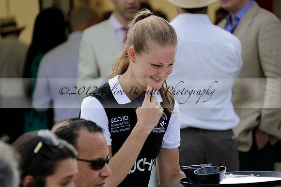 Zacara v Les Lions in a Veuve Clicquot Gold Cup Polo Match 2013.07.06