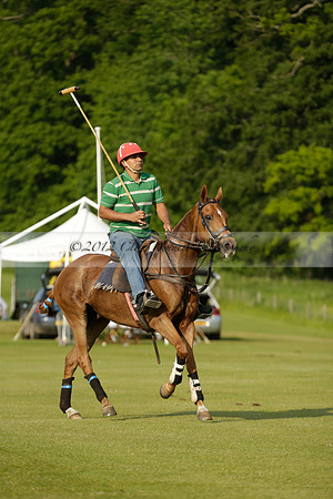 Shoreline v Cowdray Vikings in a Easebourne Cup Semi-final Polo match 2013.06.07