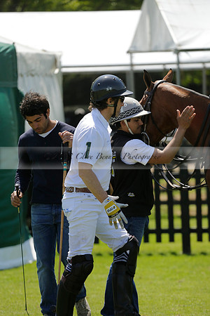 Black Bears v Salkeld in a Cartier Queens Cup polo match 2013.06.05