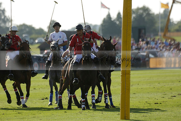 El Remanso v Emlor in a Veuve Clicquot Gold Cup Polo Match 2013.06.30