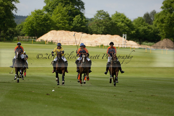Las Estrellas v Four Quarters Blue in the final of the Jubilee Cup Polo match 2013.06.02