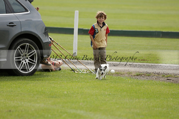 Beau Design v Boscom in an August Rother Cup 4 goal polo match at Cowdray Park Polo Club on Wednesday 07 August 2013