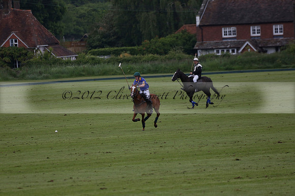 Burningfold v Combe Place in a June 4 Goal Cup polo match 2013.06.11