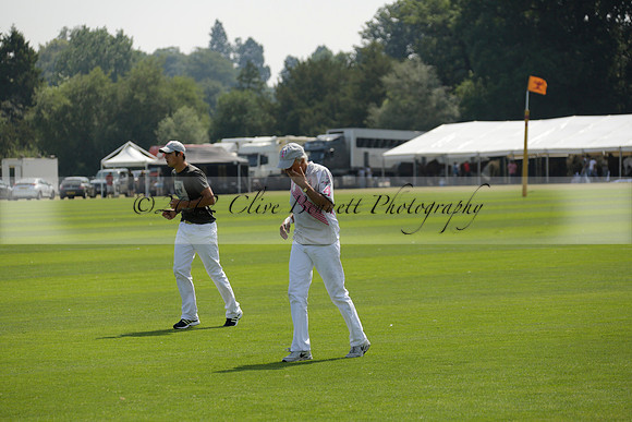 Zacara v Talandracas in a Veuve Clicquot Gold Cup Polo Match 2013.07.18