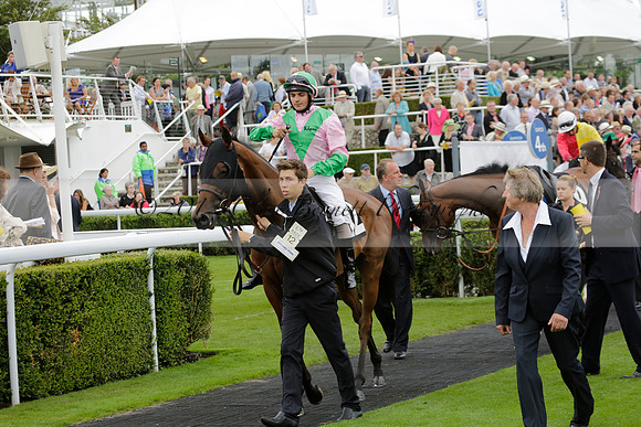 Race 6 Goodwood The British Stallion Studs Turf Club E.B.F. Fillies Stakes. 20130731. Race winner Ribbons owner Elite Racing Club