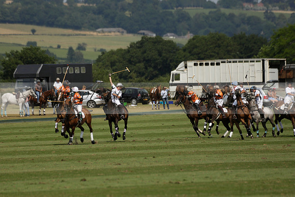 Cowdray Vikings v Enigma in a Bloom British Ladies Open Championship Polo match 2013.07.17