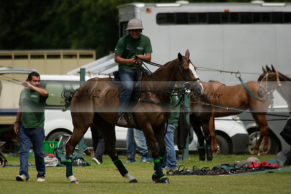 Dubai v La Bamba de Areco in a Veuve Clicquot Gold Cup Polo Match 2013.07.04