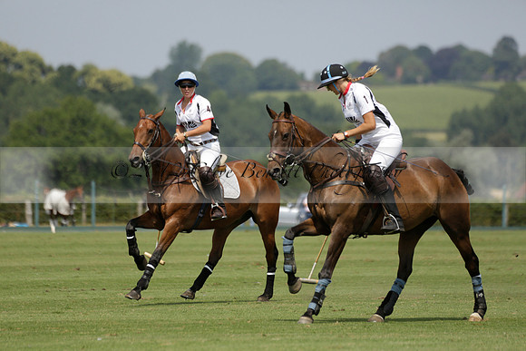 Cowdray Vikings v Enigma in a Bloom British Ladies Open Championship Polo match 2013.07.17