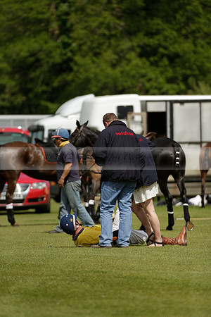 Las Estrellas v Four Quarters Blue in the final of the Jubilee Cup Polo match 2013.06.02