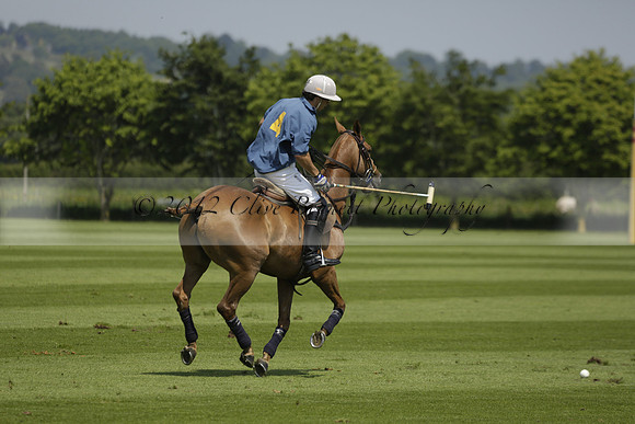 Four Quarters Orange v Montana in a Cicero Cup Polo match 2013.06.06
