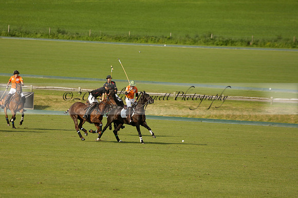 Shoreline v Cowdray Vikings in a Easebourne Cup Semi-final Polo match 2013.06.07