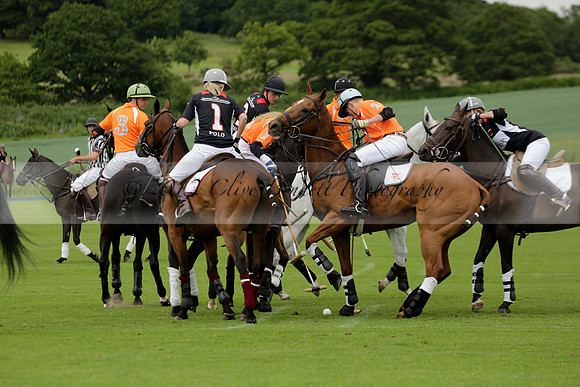 Jaeger Le Coultre / Hollycombe v Cowdray Vikings in a Benson Cup Polo match 2013.06.24