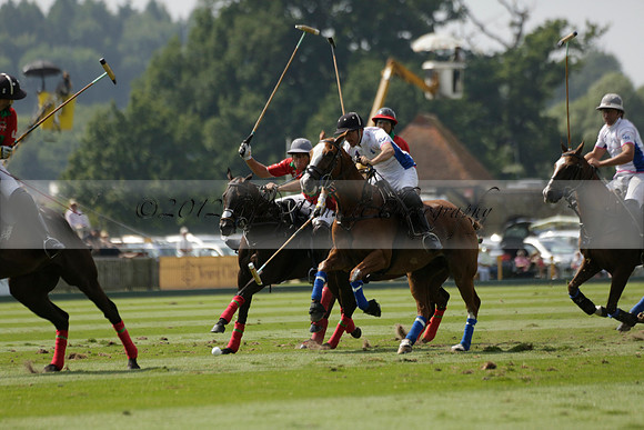 El Remanso v Sumaya in a Veuve Clicquot Gold Cup Polo Match 2013.07.13