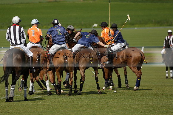 Lost Boys Cowdray Vikings in the Jaeger Le Coultre Duke of Sutherland Cup Subsidiary Final Polo match 2013.06.06