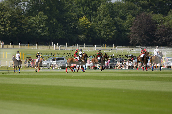 El Remanso v Sumaya in a Veuve Clicquot Gold Cup Polo Match 2013.07.13