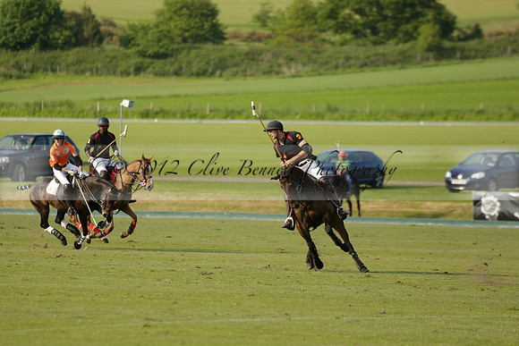 Shoreline v Cowdray Vikings in a Easebourne Cup Semi-final Polo match 2013.06.07