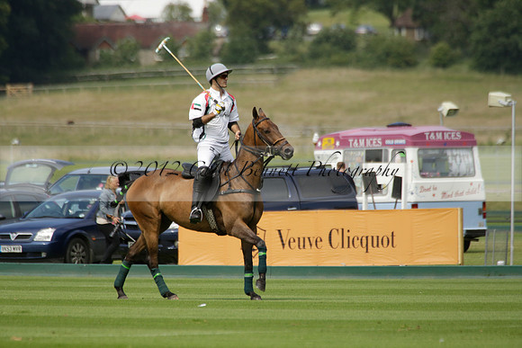 Dubai v La Bamba de Areco in a Veuve Clicquot Gold Cup Polo Match 2013.07.04