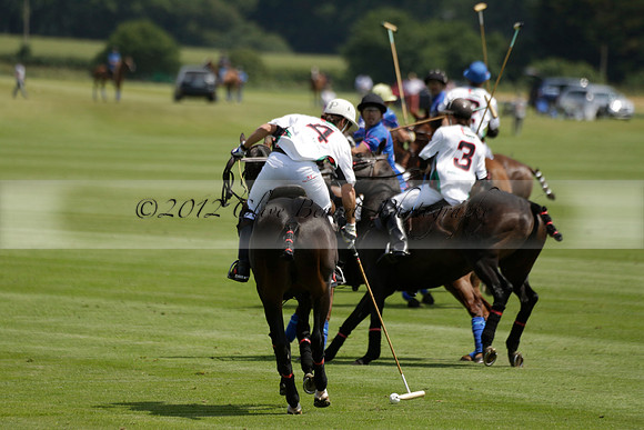 UAE Polo v El Remanso in a Veuve Clicquot Gold Cup Polo Match 2013.07.05