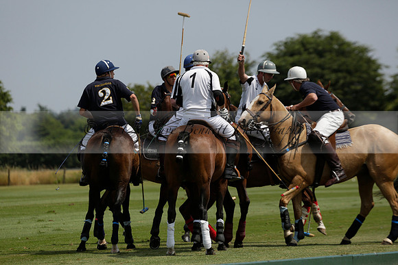Silver Fox v Wintershall in a July 4 Goal Polo match 2013.07.17