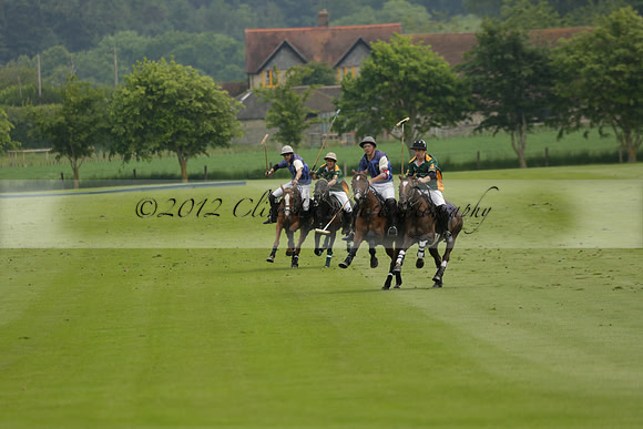Maiz Dulce v Burningfold in an Easebourne Cup polo match 2013.06.07