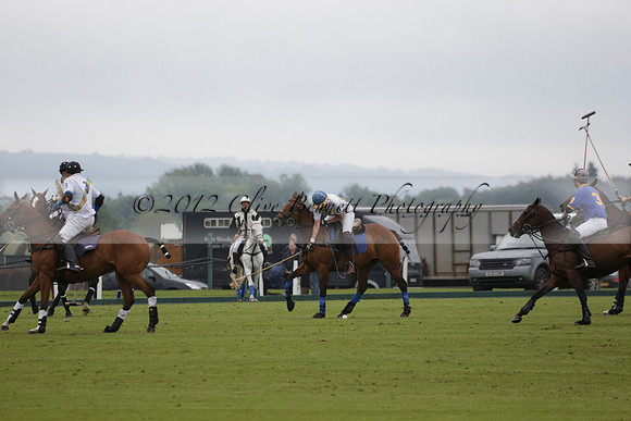 Burningfold v Combe Place in a June 4 Goal Cup polo match 2013.06.11