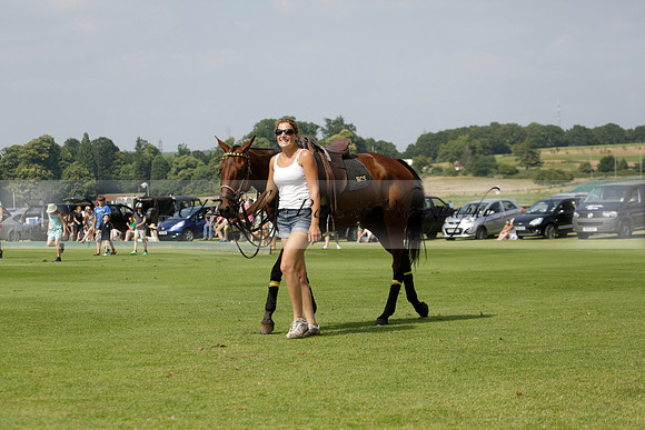 El Remanso v Sumaya in a Veuve Clicquot Gold Cup Polo Match 2013.07.13