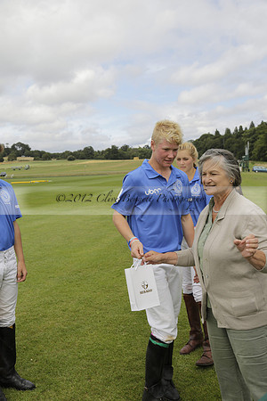 The Colts Cup presentation at Cowdray Park Polo Club on Lawns 2 on Thursday 15 August 2013 2013.08.15