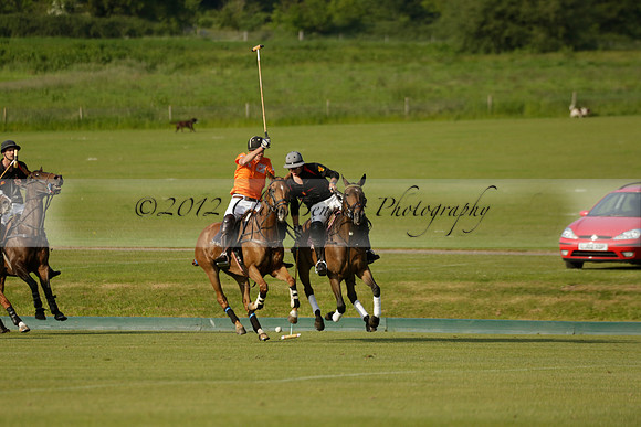 Shoreline v Cowdray Vikings in a Easebourne Cup Semi-final Polo match 2013.06.07