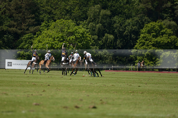 Black Bears v Salkeld in a Cartier Queens Cup polo match 2013.06.05