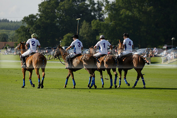 El Remanso v Emlor in a Veuve Clicquot Gold Cup Polo Match 2013.06.30