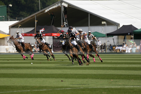 Zacara v Talandracas in a Veuve Clicquot Gold Cup Polo Match 2013.07.18