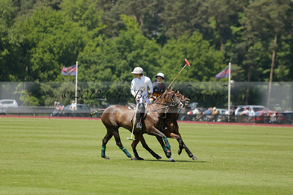 Black Bears v Salkeld in a Cartier Queens Cup polo match 2013.06.05