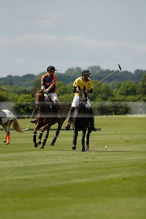 Las Estrellas v Four Quarters Blue in the final of the Jubilee Cup Polo match 2013.06.02