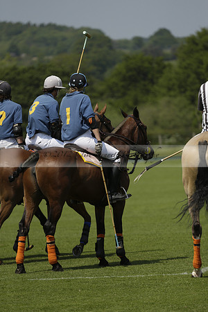 Four Quarters Orange v Montana in a Cicero Cup Polo match 2013.06.06