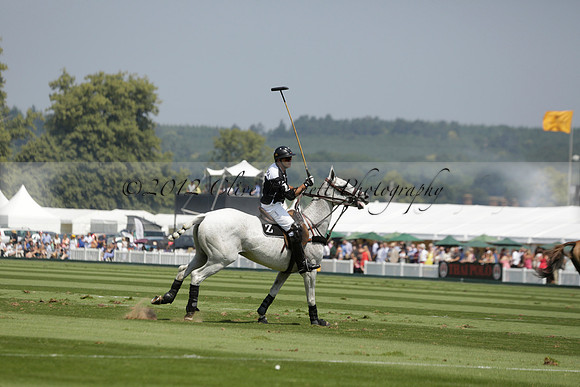 Zacara v Talandracas in a Veuve Clicquot Gold Cup Polo Match 2013.07.18